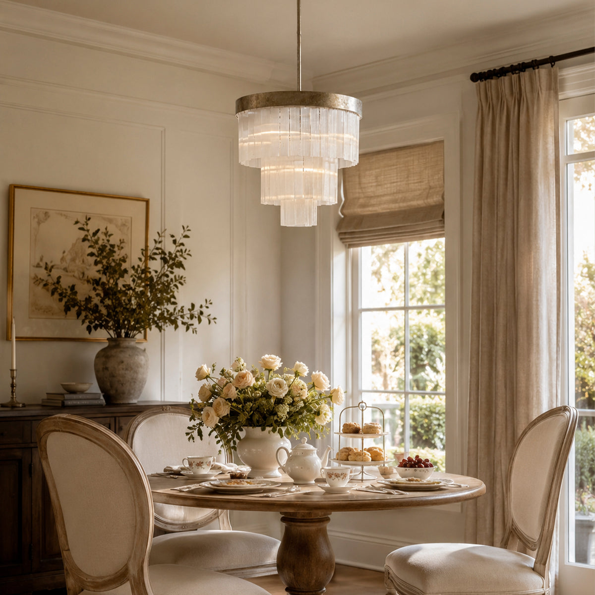 Adam Round Multi-tier Chandelier