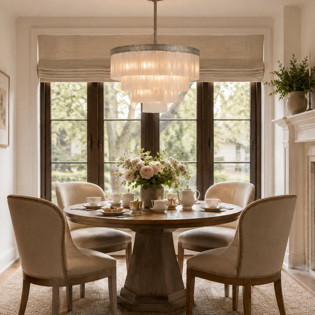 Adam Round Multi-tier Chandelier