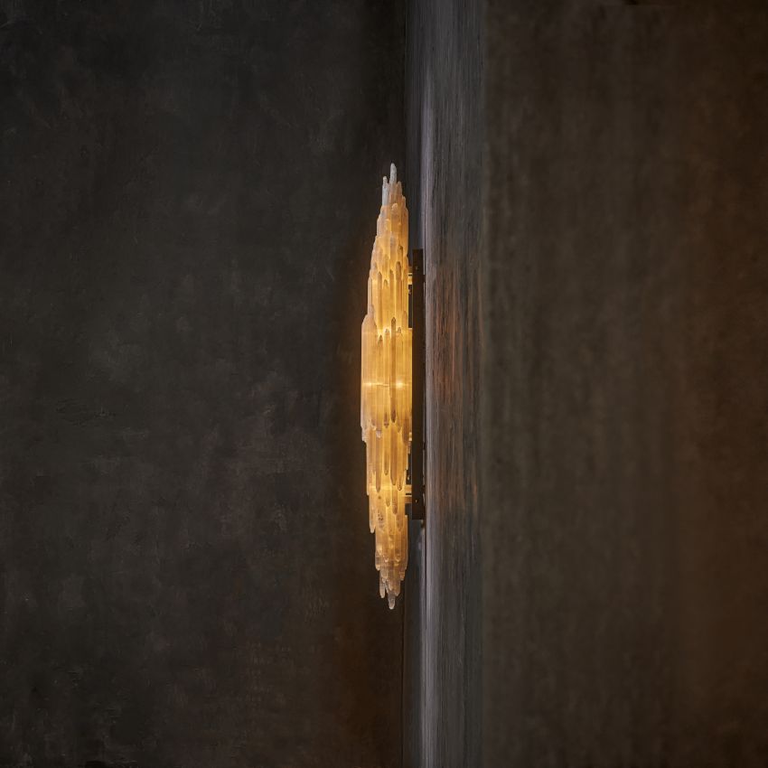 Claire Selenite Wall Sconce