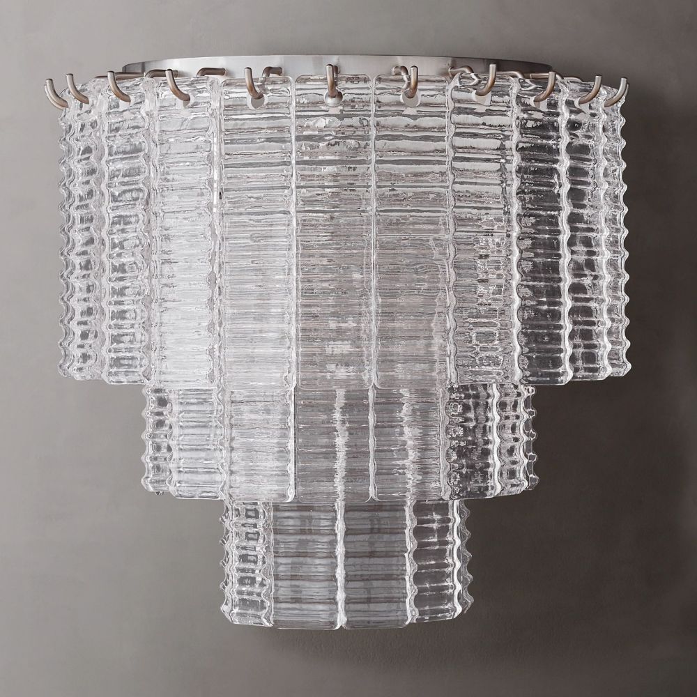 Siren Glass Wall Sconce 15"
