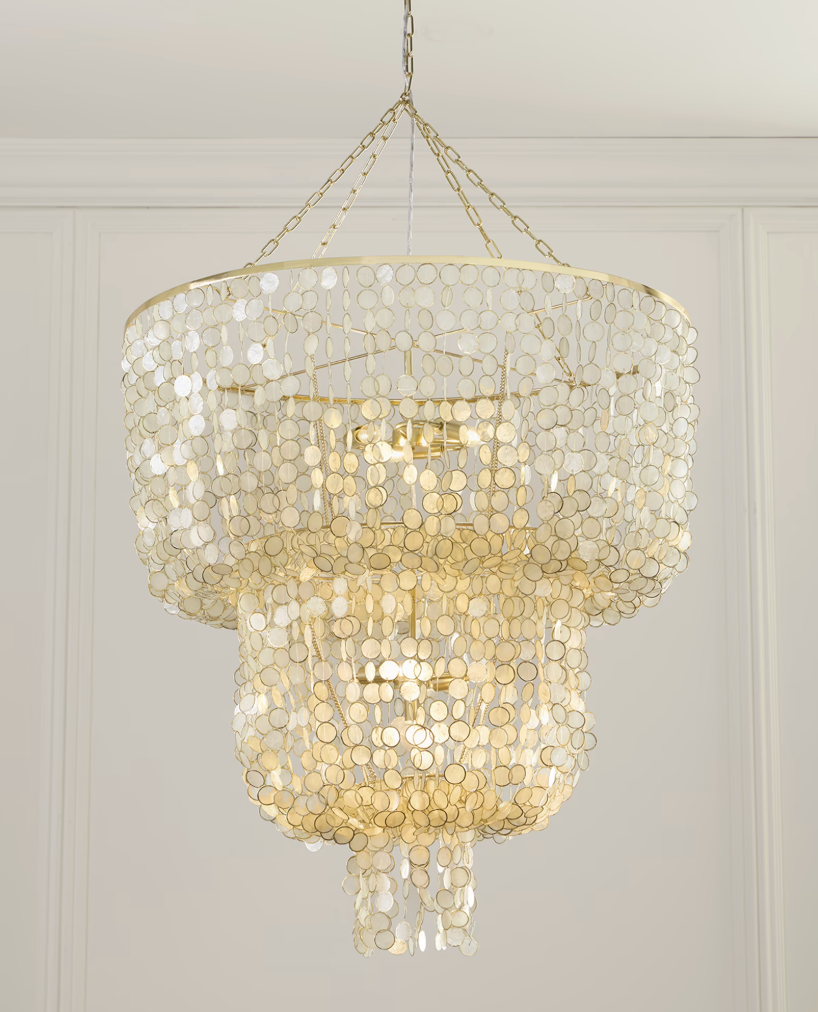Simone 39" 4-Light Chandelier