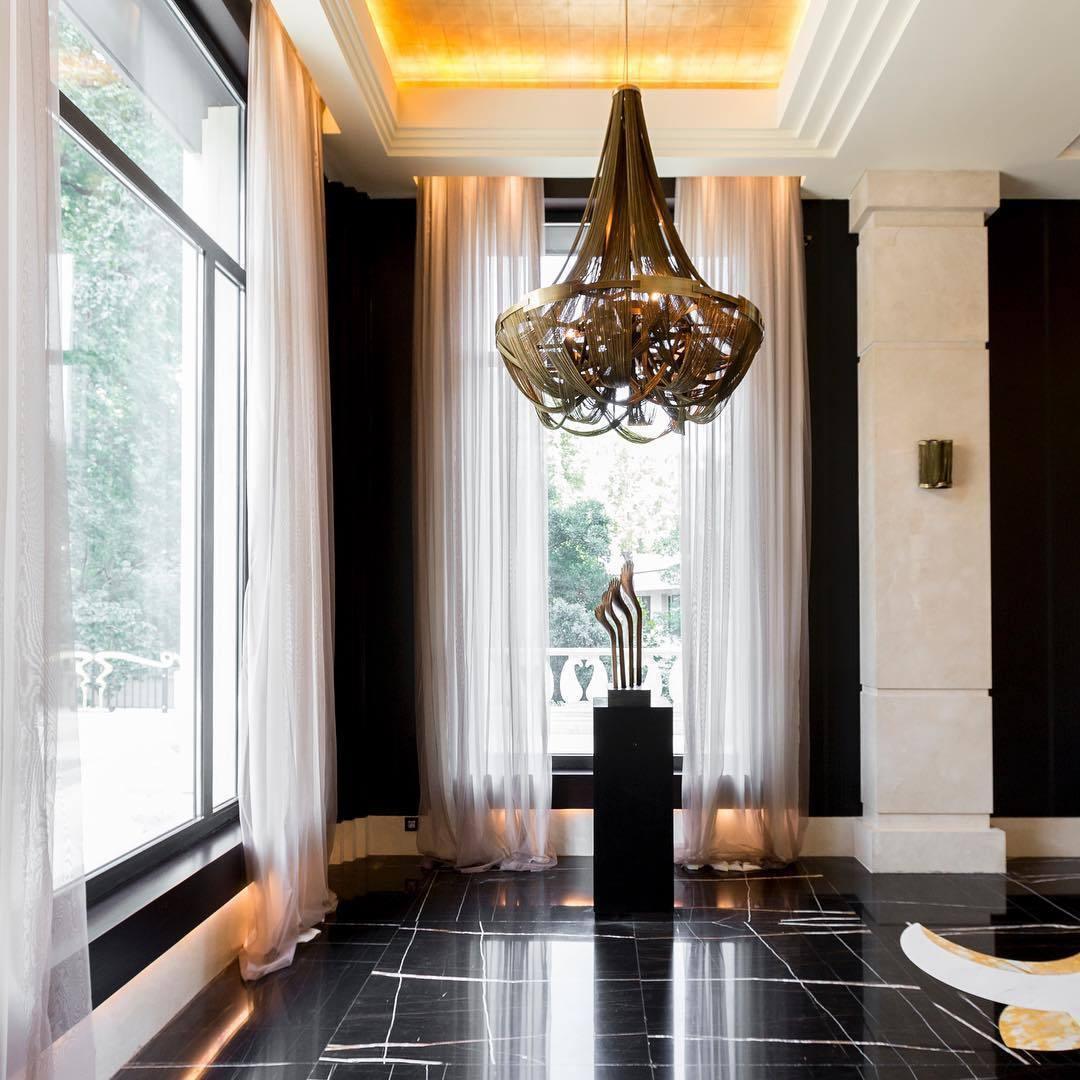 Alisa Tassel Aluminum Chain Chandelier