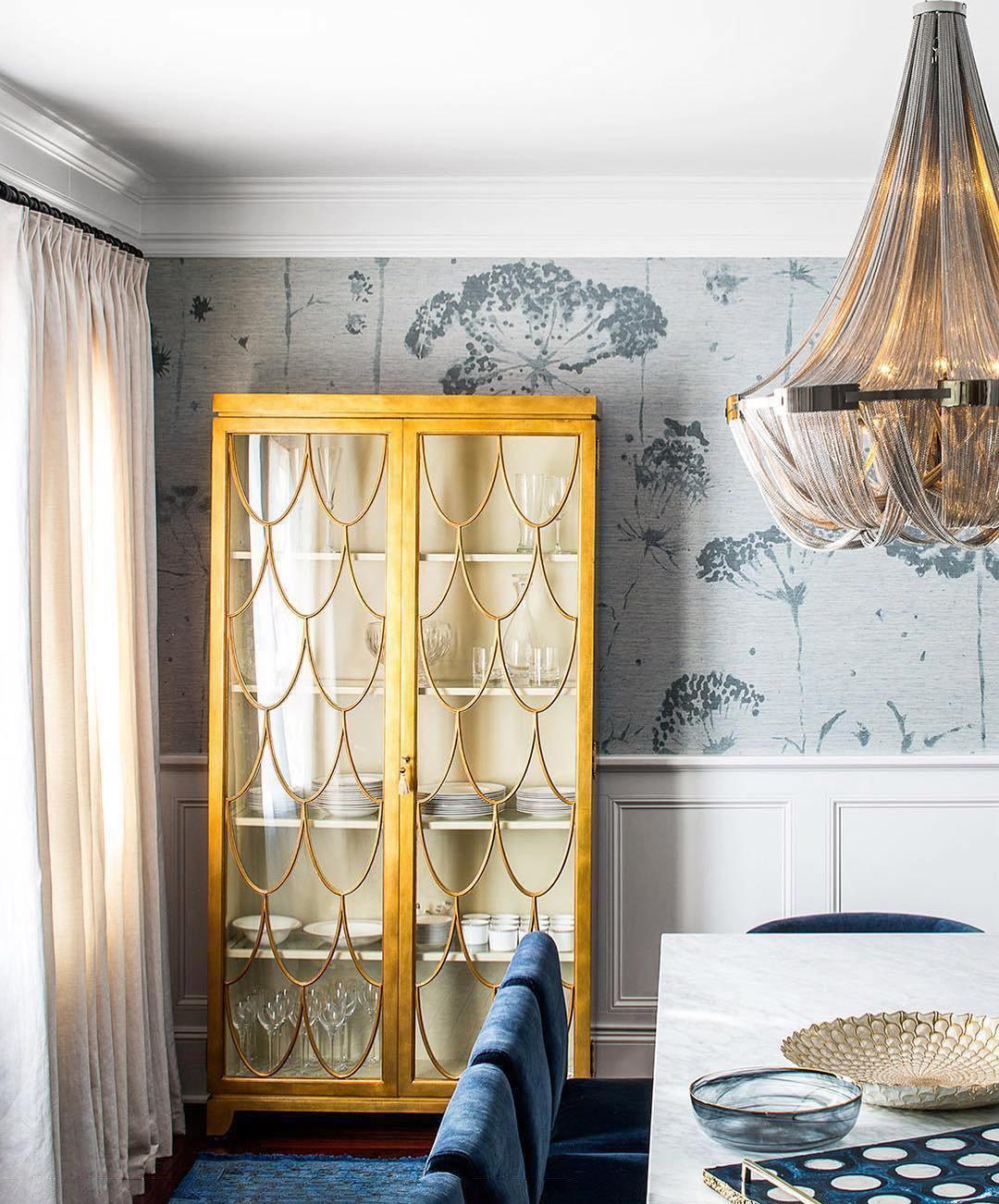 Alisa Tassel Aluminum Chain Chandelier