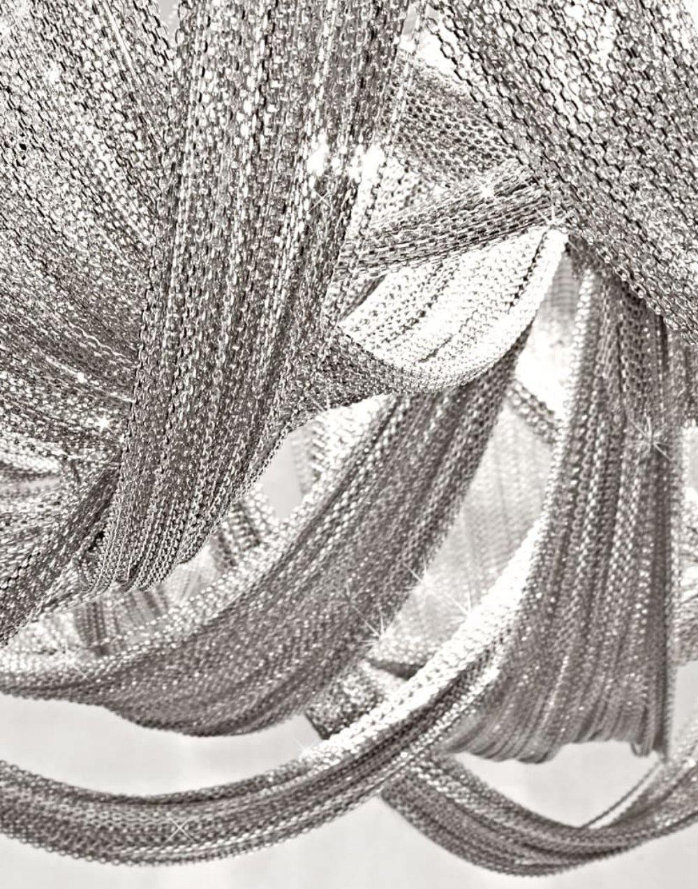 Alisa Tassel Aluminum Chain Chandelier