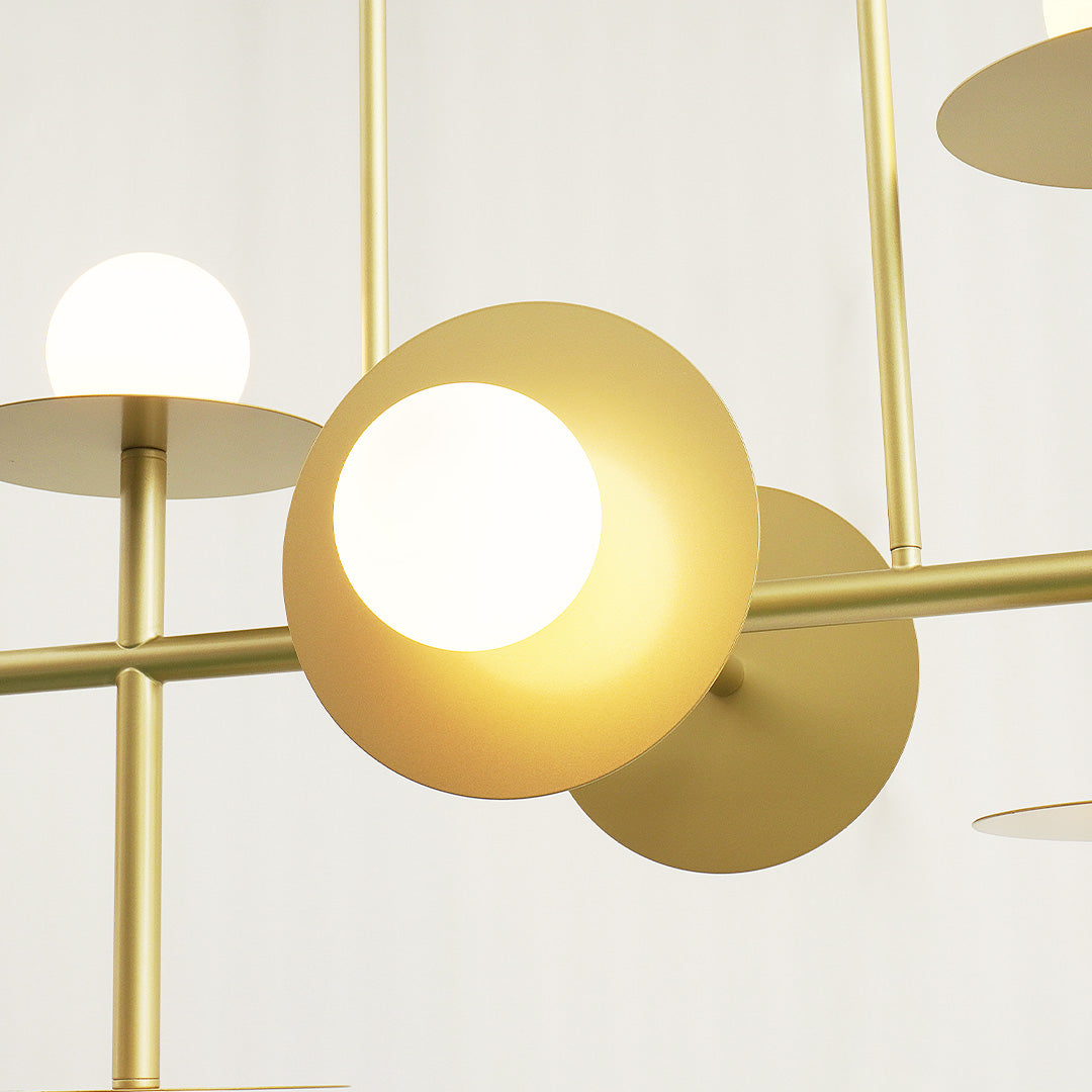 Studio Nodes 8 Light Linear Chandelier