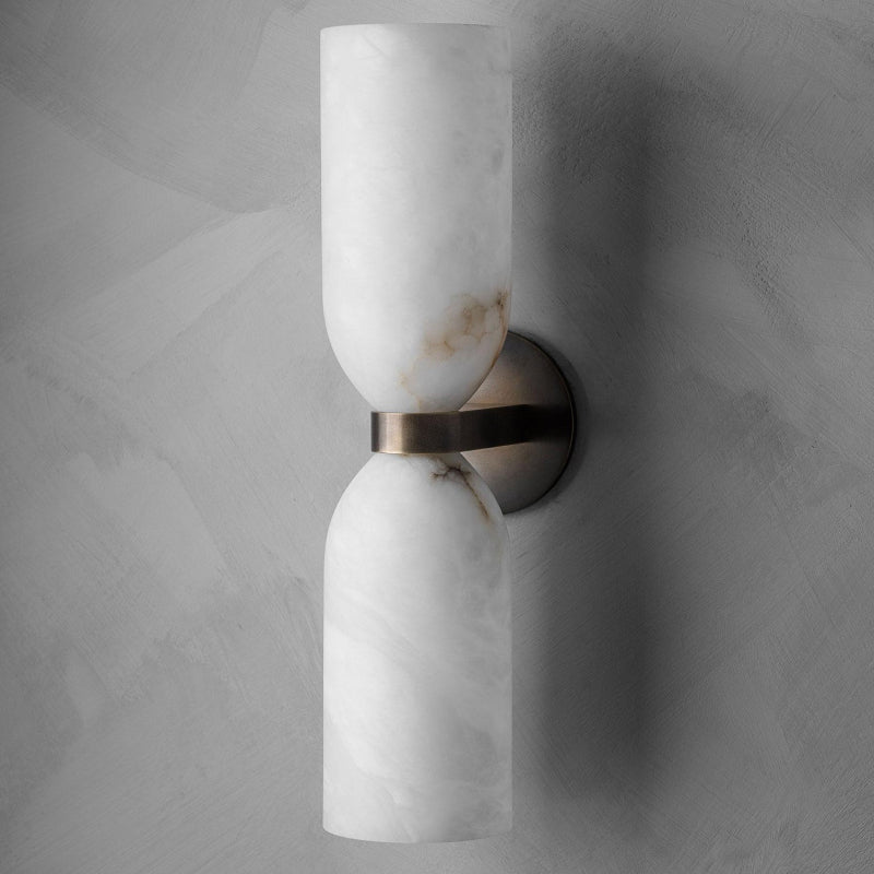 Tandem Alabaster Wall Lamp