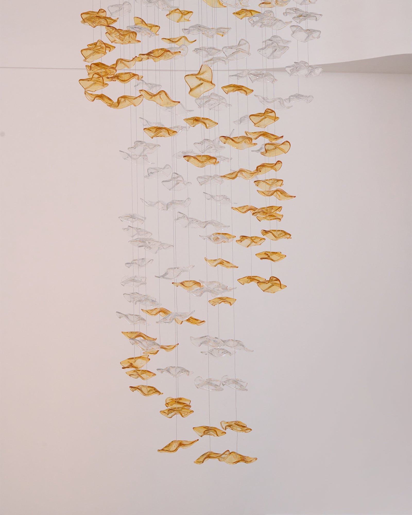 Tidal Art Glass Pendants