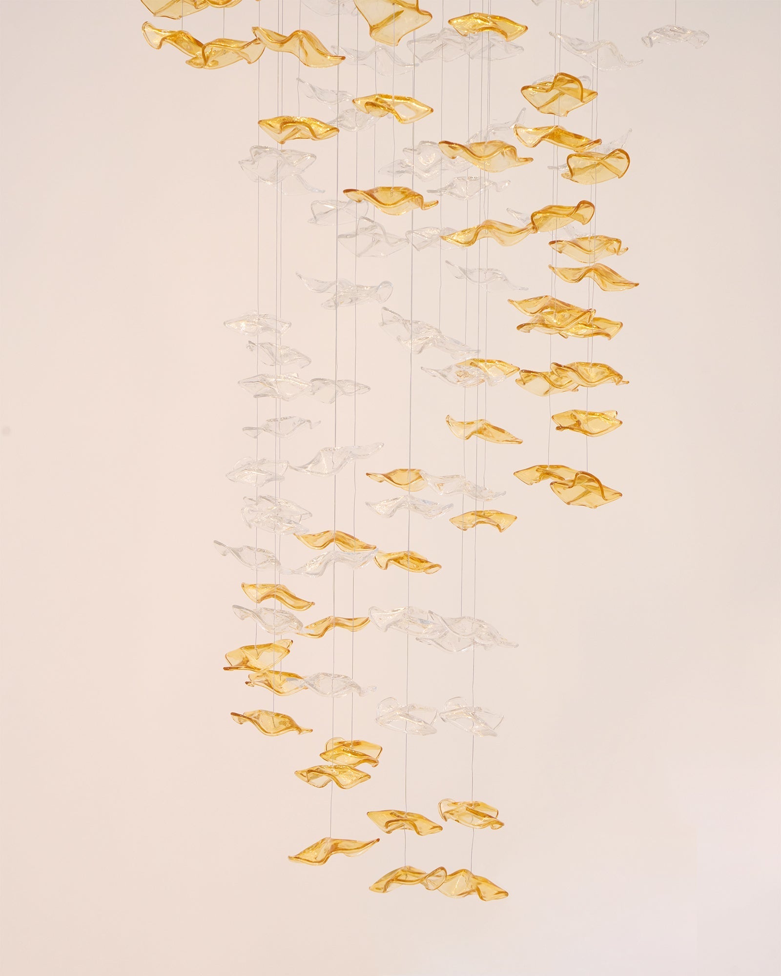 Tidal Art Glass Pendants