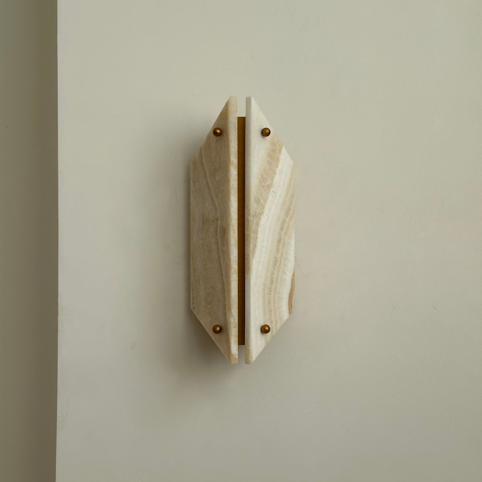Vivien Alabaster Stone Wall Lamp