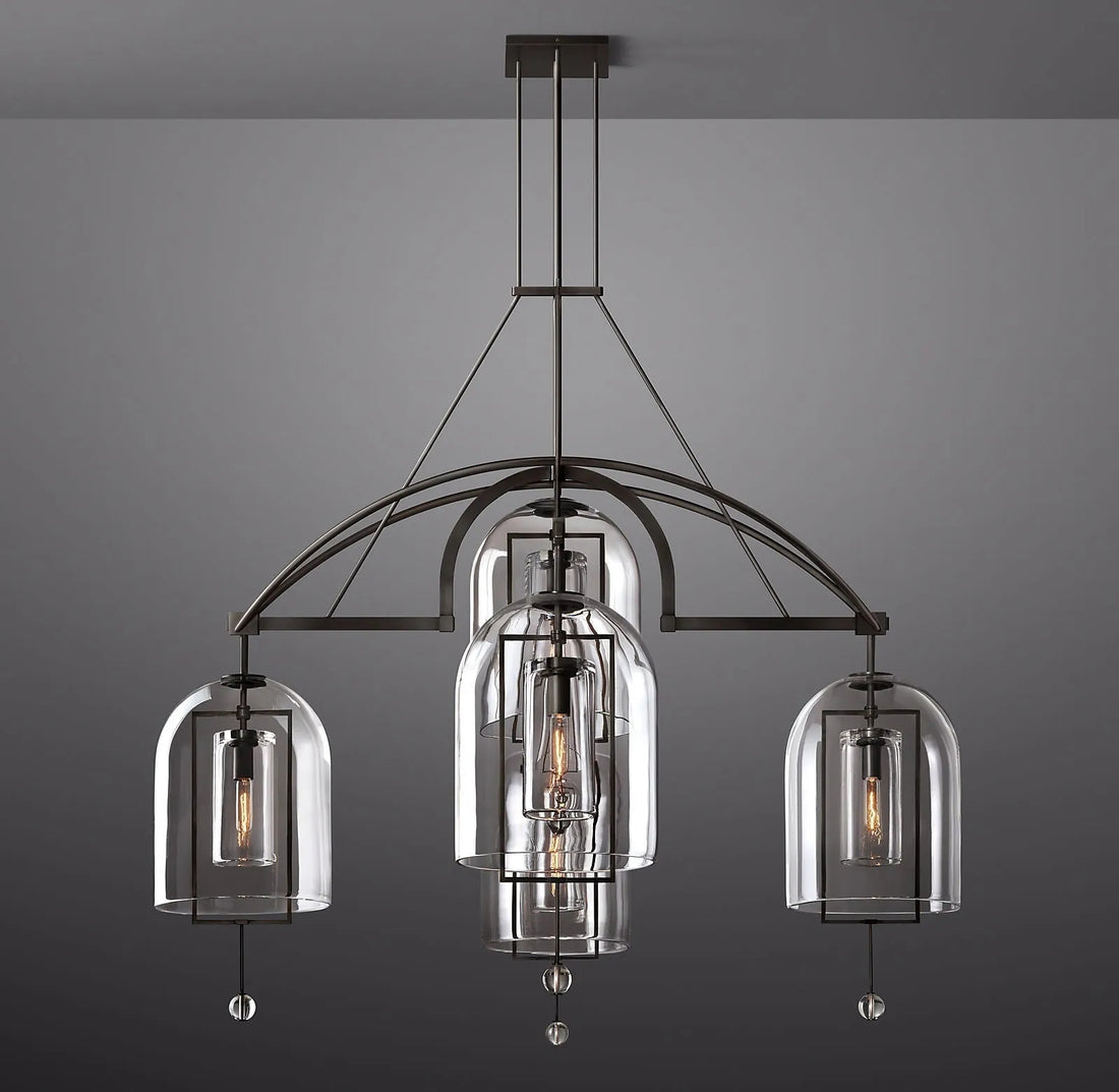 Fulcrumn Round Chandelier 61" 5-Lights