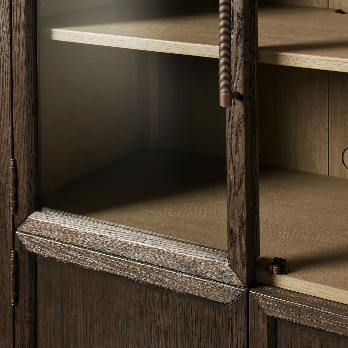 Hattiea Glass Cabinet