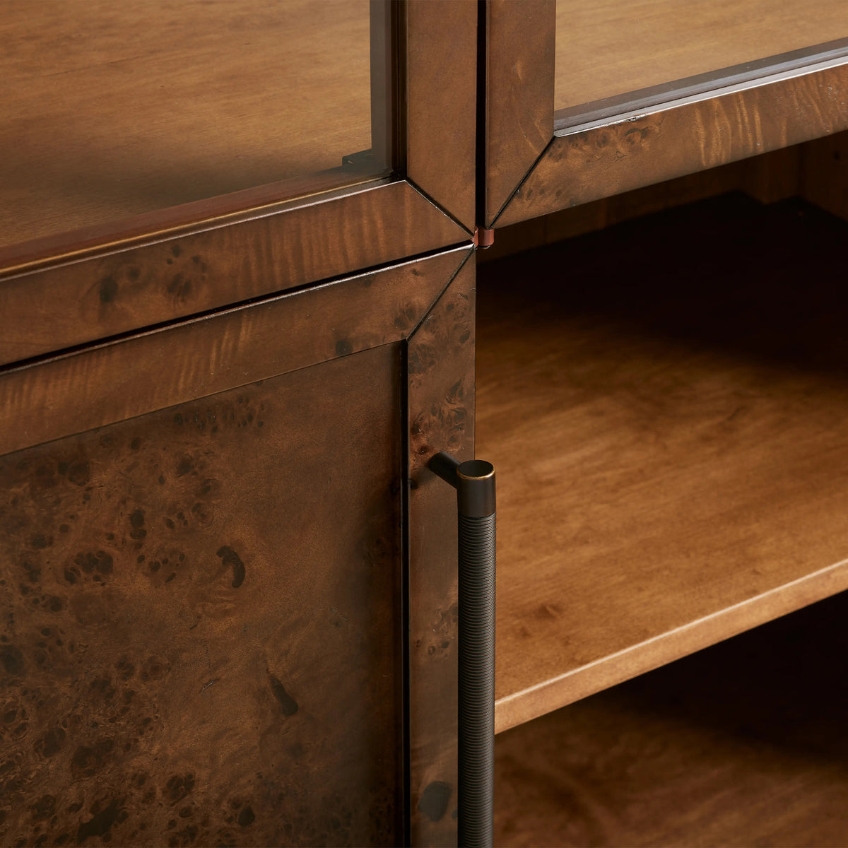 Hattiea Glass Cabinet