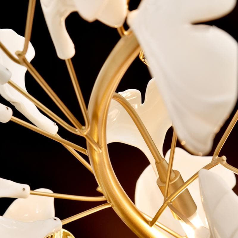 TLL Ginkgo Chandelier Gold
