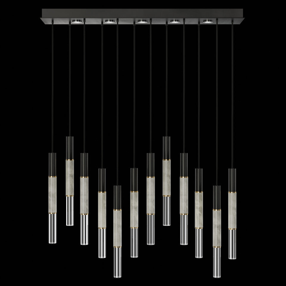 Antonia 61"W Rectangular Pendant