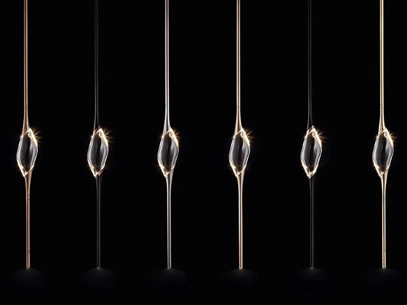 Pezzo Crystal Linear Chandelier 51" 59"