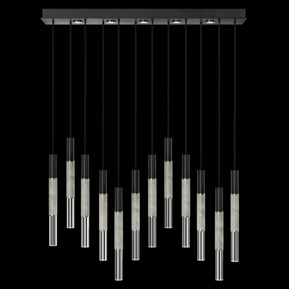 Antonia 61"W Rectangular Pendant