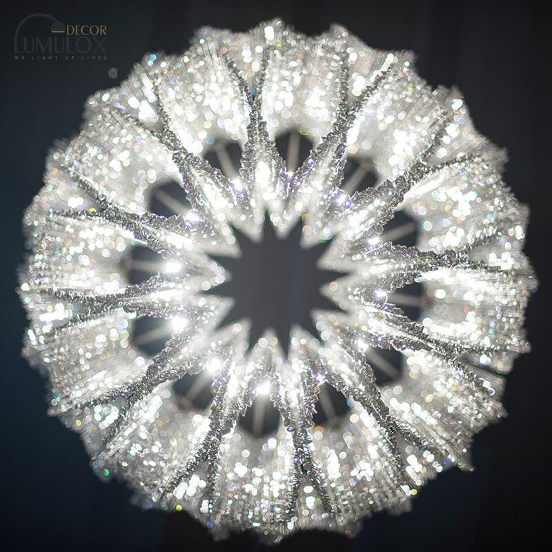 Burj Chandeliers in Clear Crystal