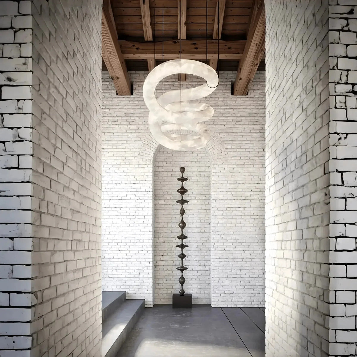 Infinity Massive Alabaster Chandelier