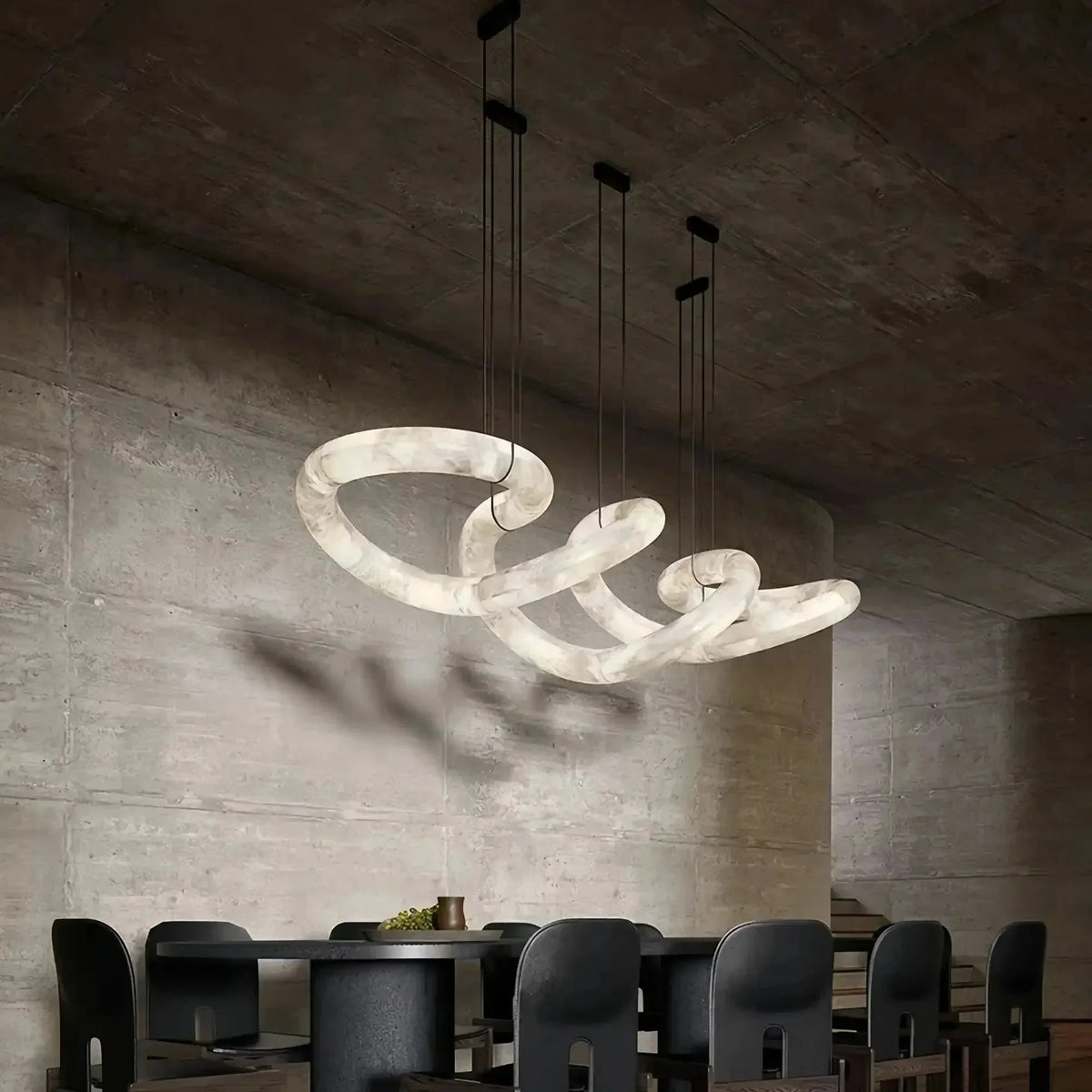Infinity Massive Alabaster Chandelier