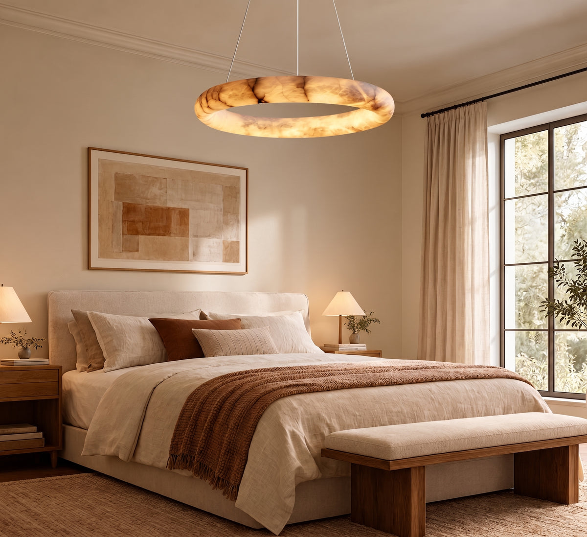 Halima Halo Chandelier