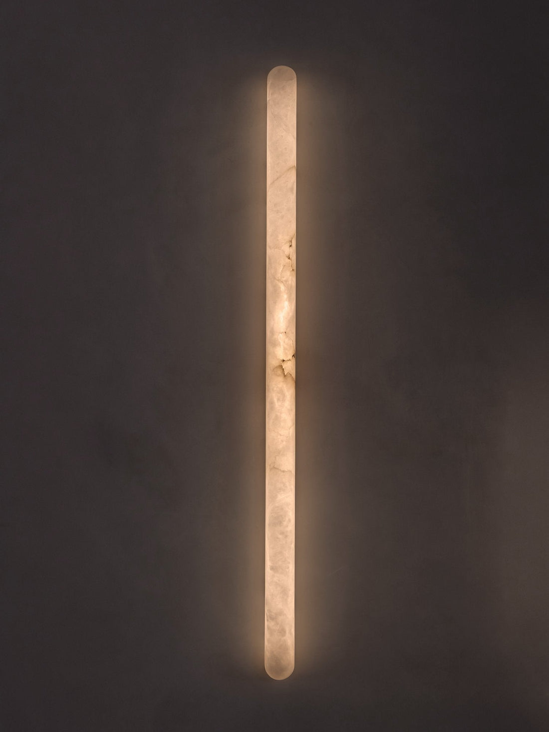 Alabaster Tubular Wall Light, 85cm