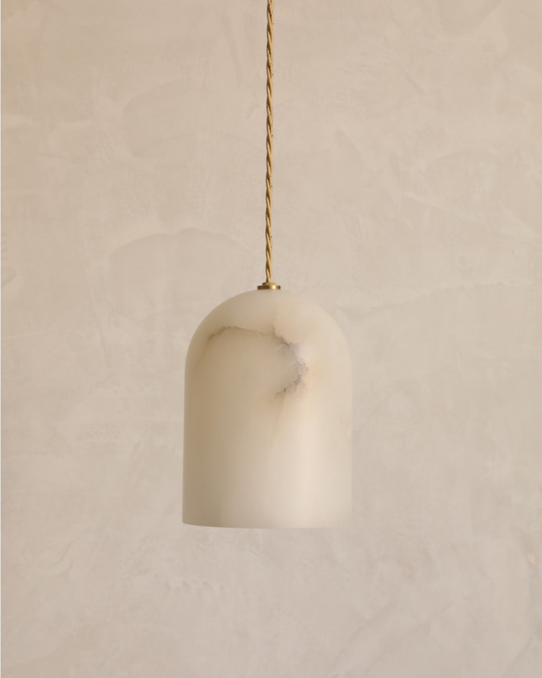 Belfry Alabaster Pendant Light with Cable