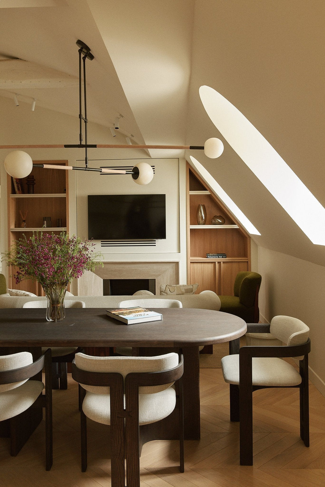 Mobile Alabaster Chandelier