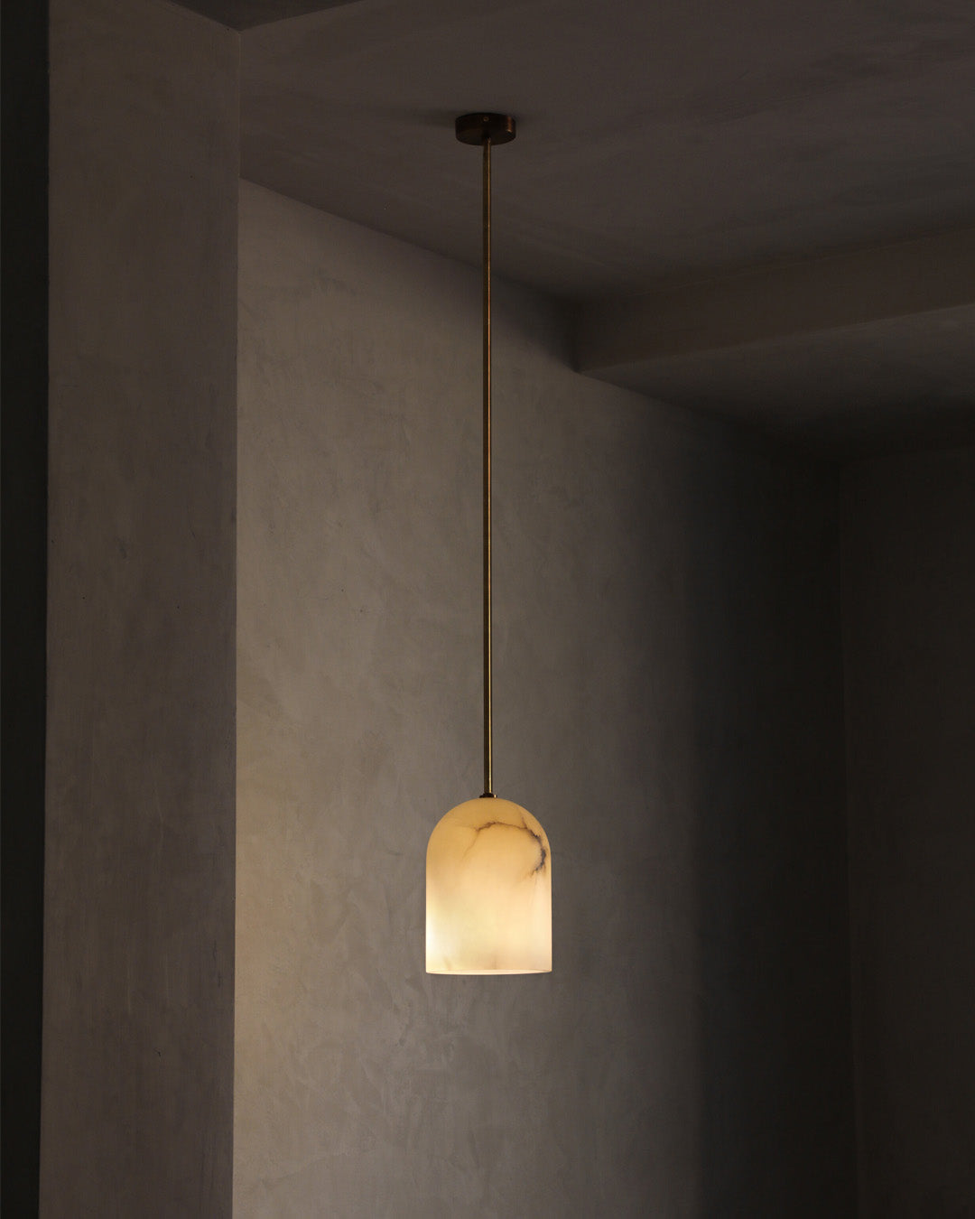 Belfry Alabaster Pendant Light