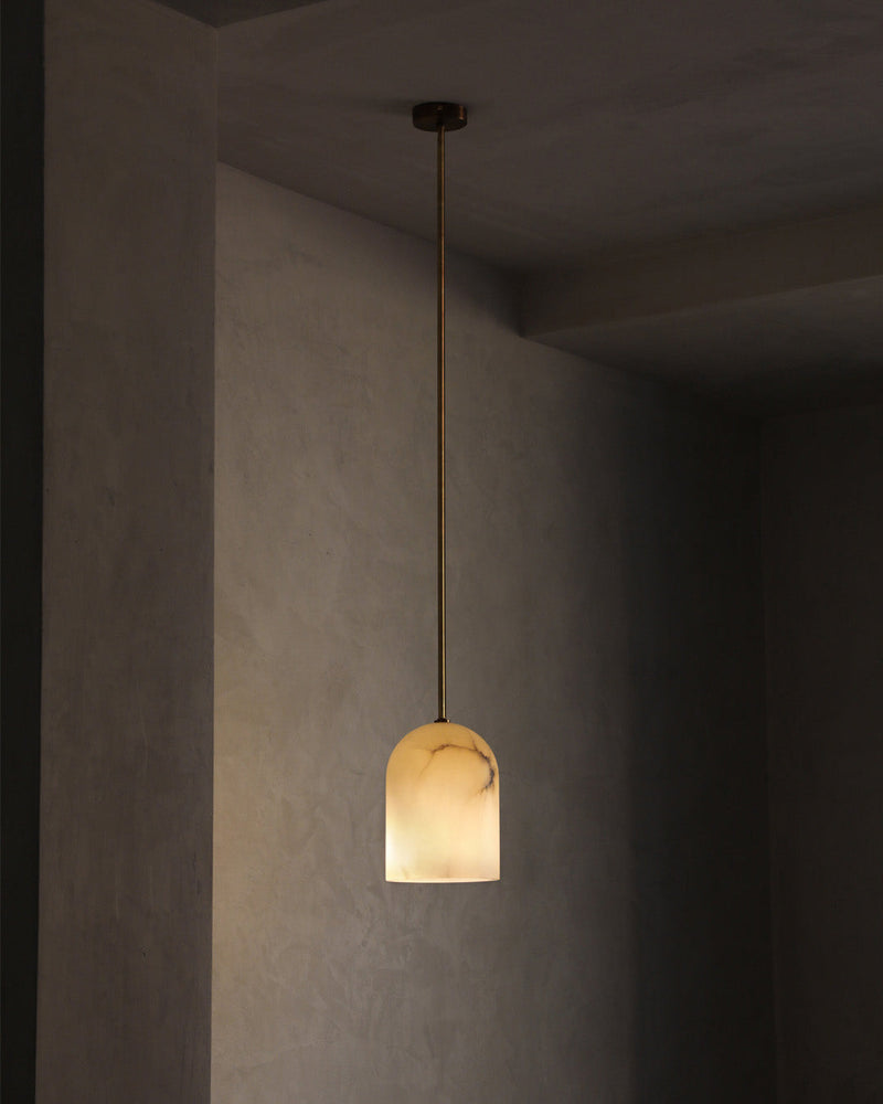 Belfry Alabaster Pendant Light