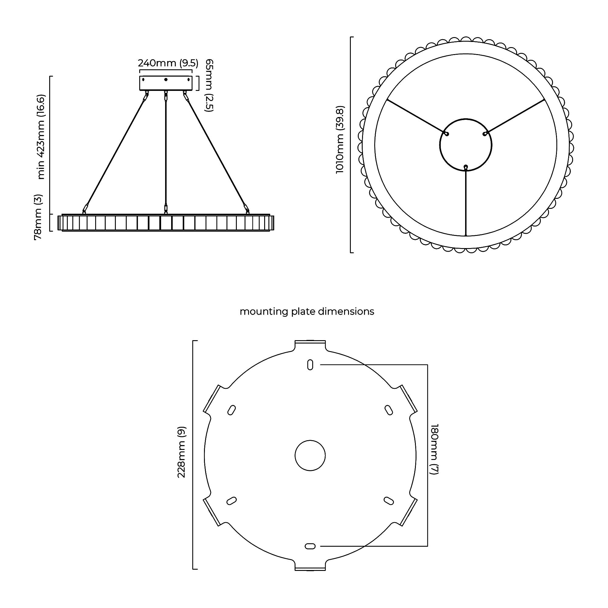 Avalon LED Chandelier