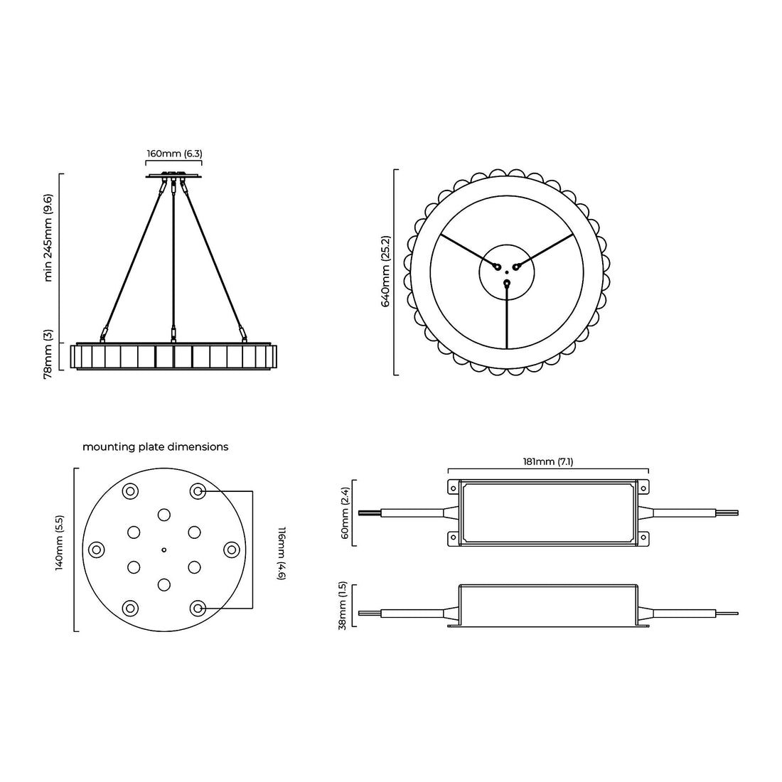 Avalon LED Chandelier
