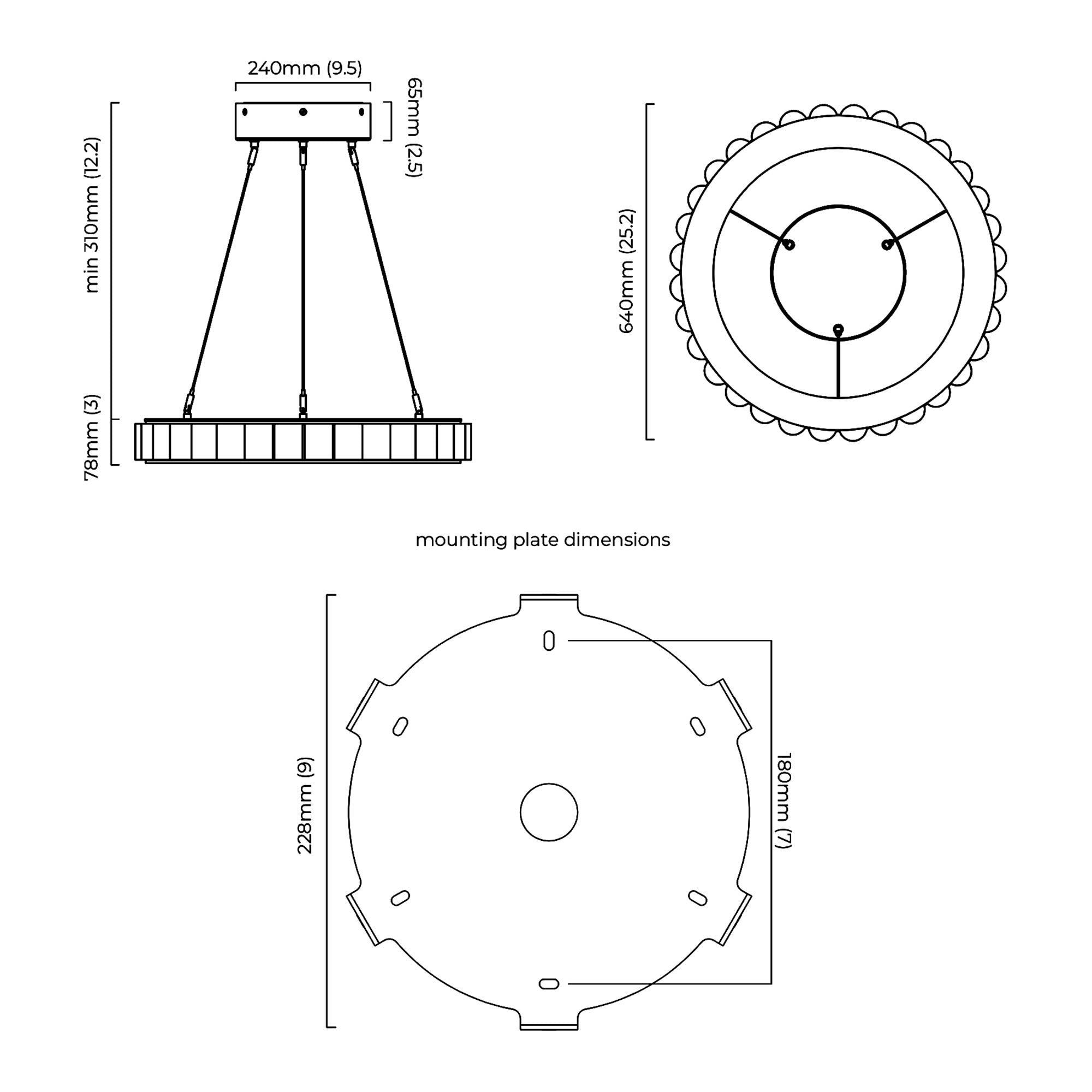Avalon LED Chandelier