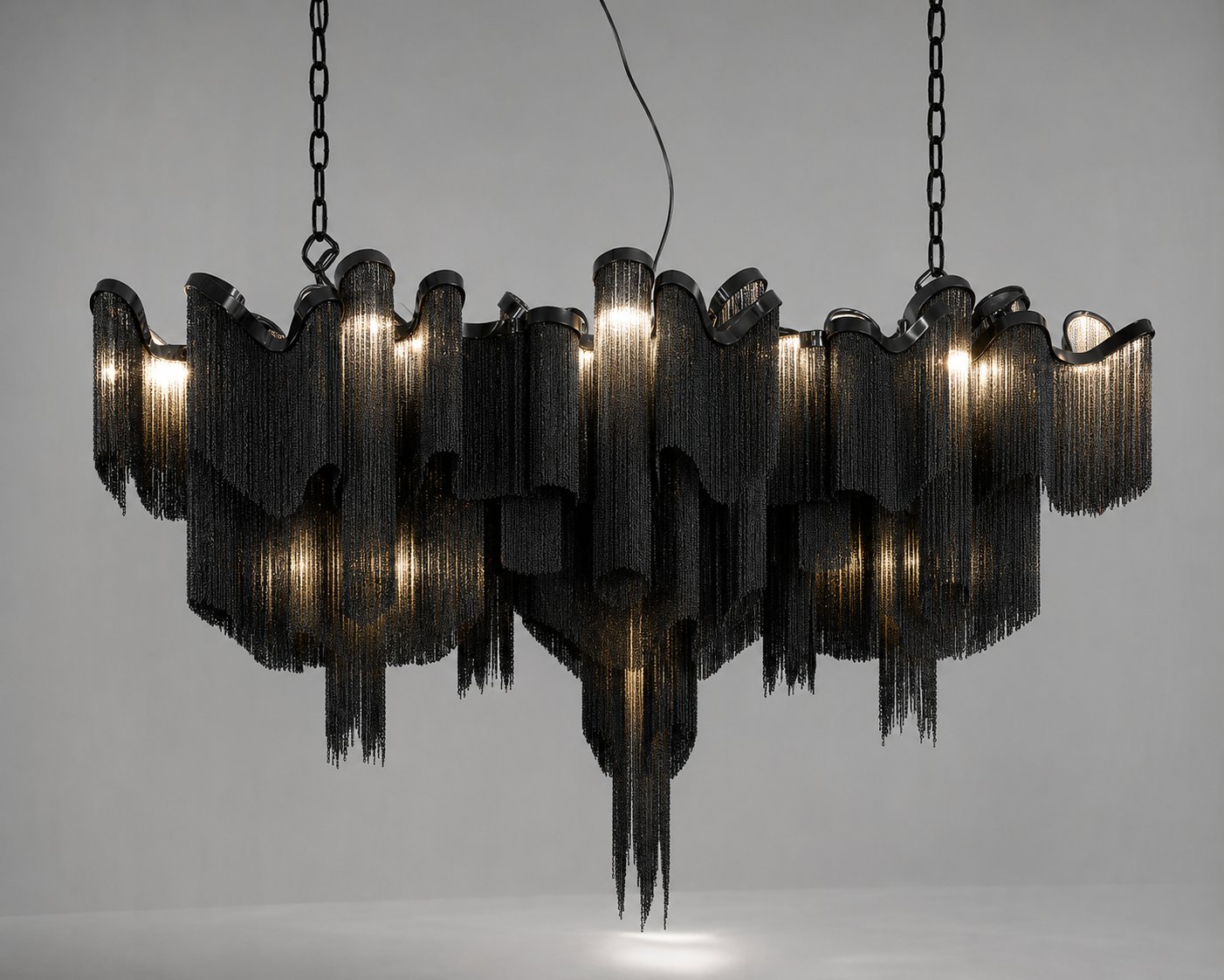 Stream Chain Chandelier