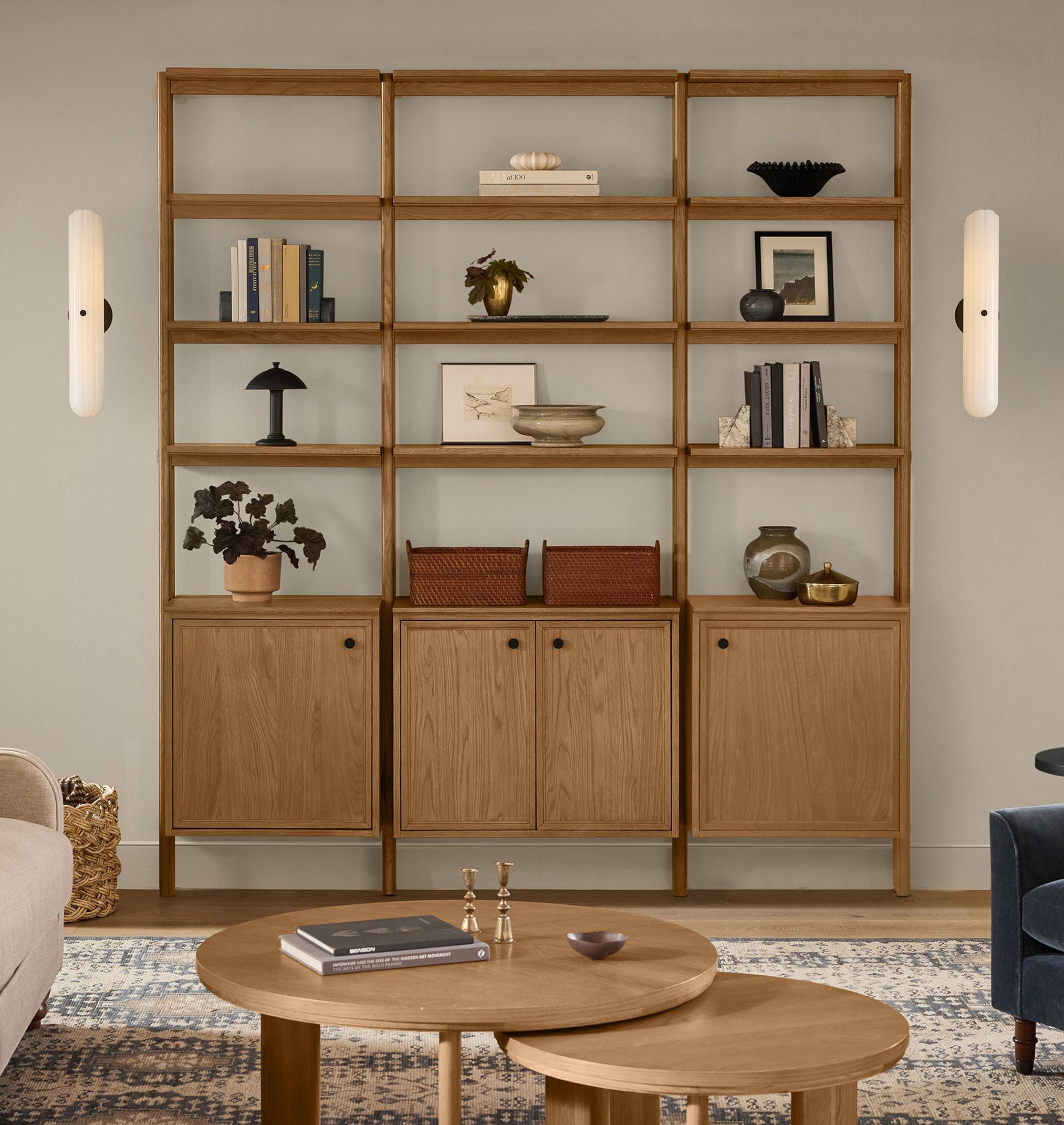 Lorna LED Sconce 12"H 24"H