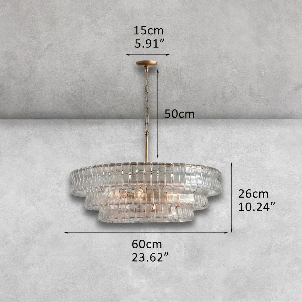 Glacien Round Chandelier