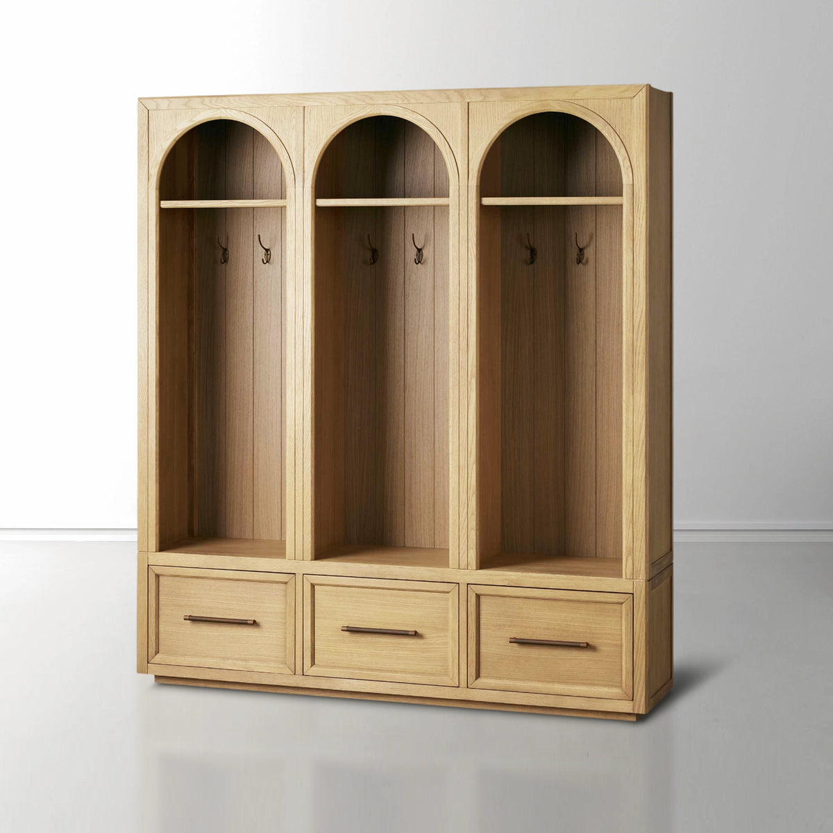 Hattiea Triple Entryway Cabinet