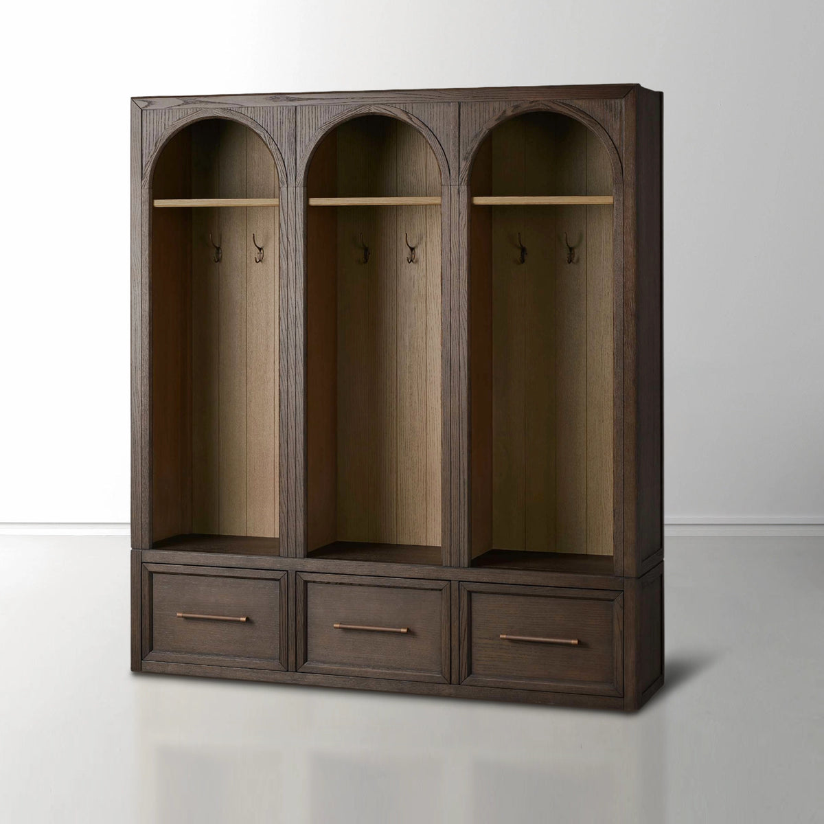 Hattiea Triple Entryway Cabinet