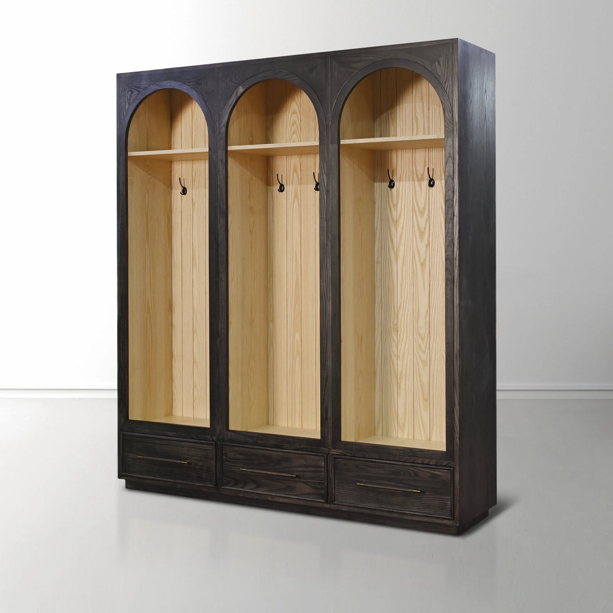 Hattiea Triple Entryway Cabinet