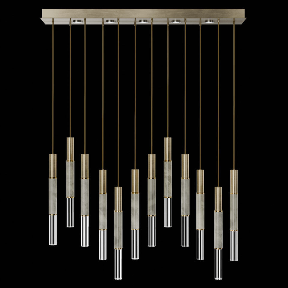 Antonia 61"W Rectangular Pendant