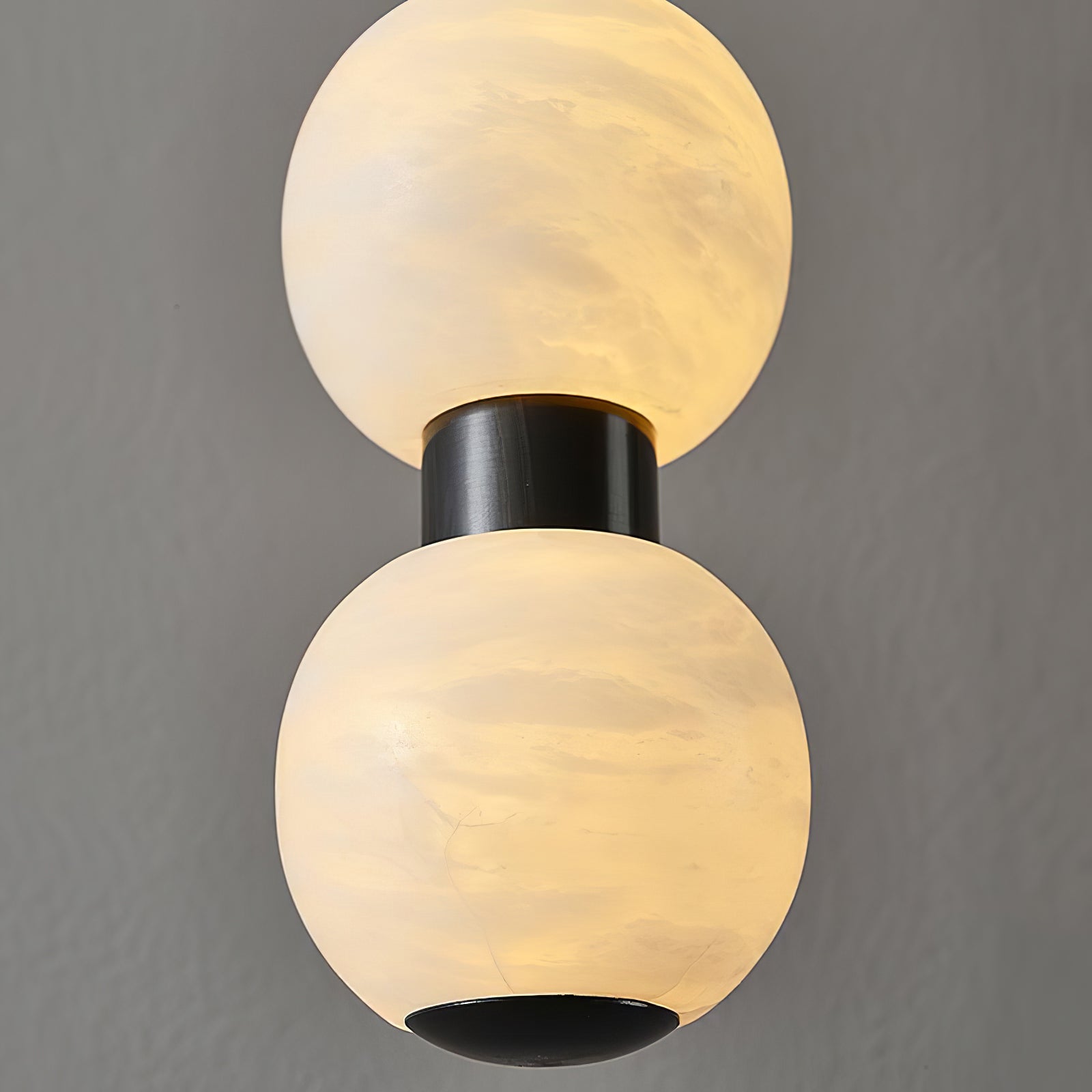 Orbique Alabaster Pendant Lamp