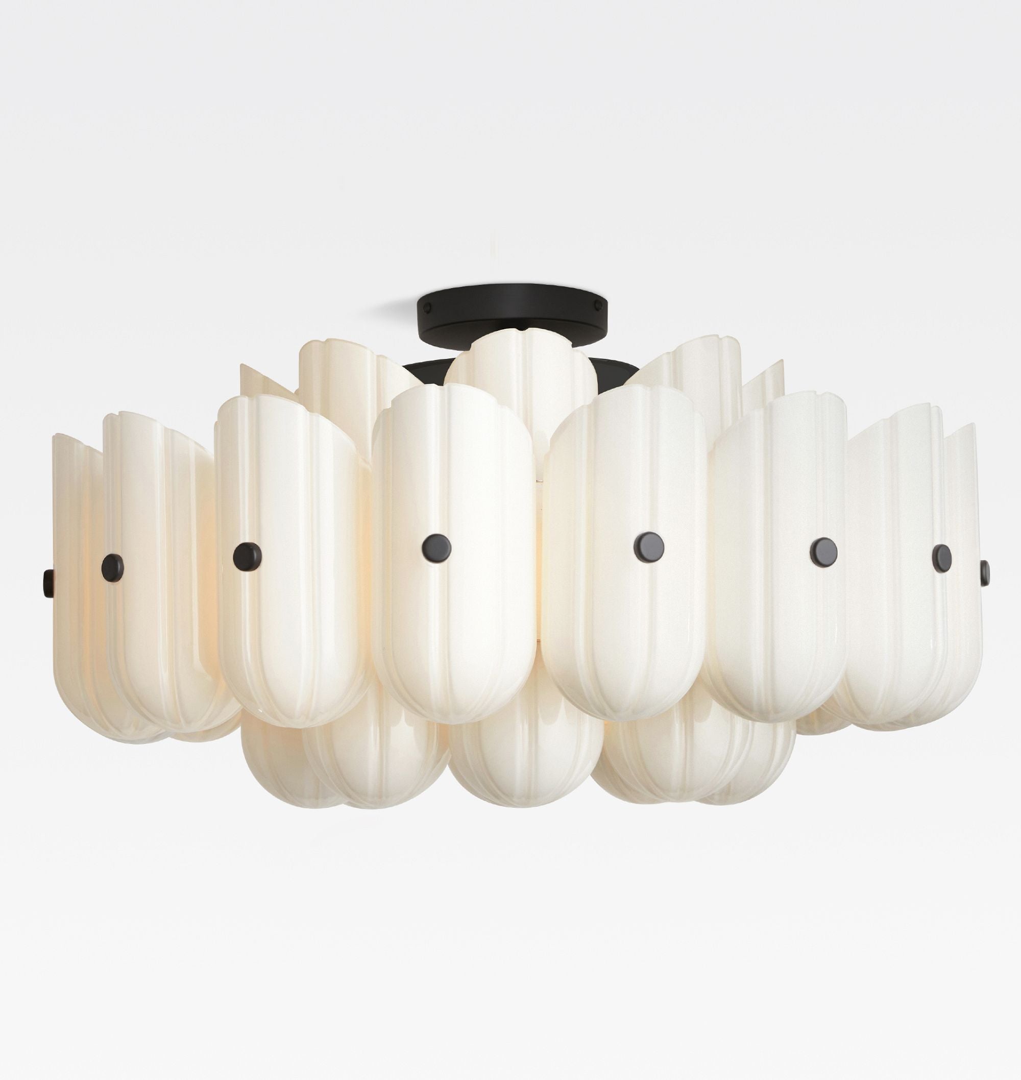 Lorna LED Double Tier Flush Mount 25"