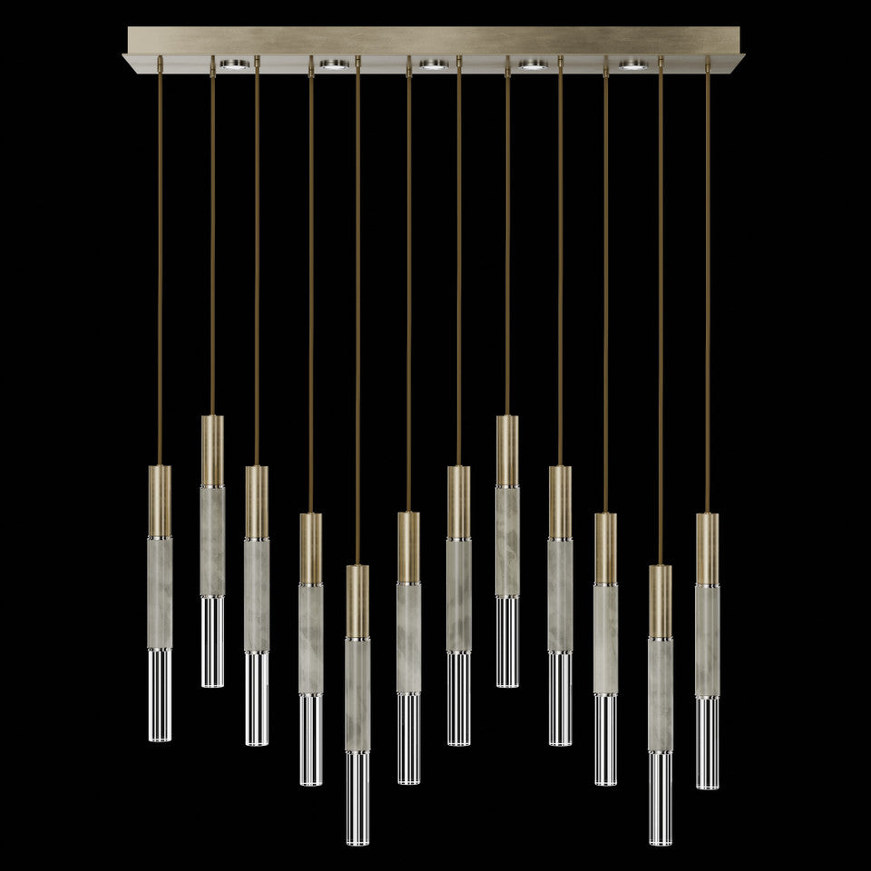 Antonia 61"W Rectangular Pendant