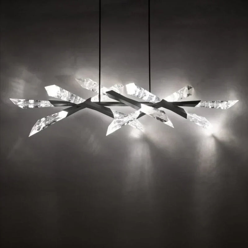 Solitude Rectangular Chandelier 60"