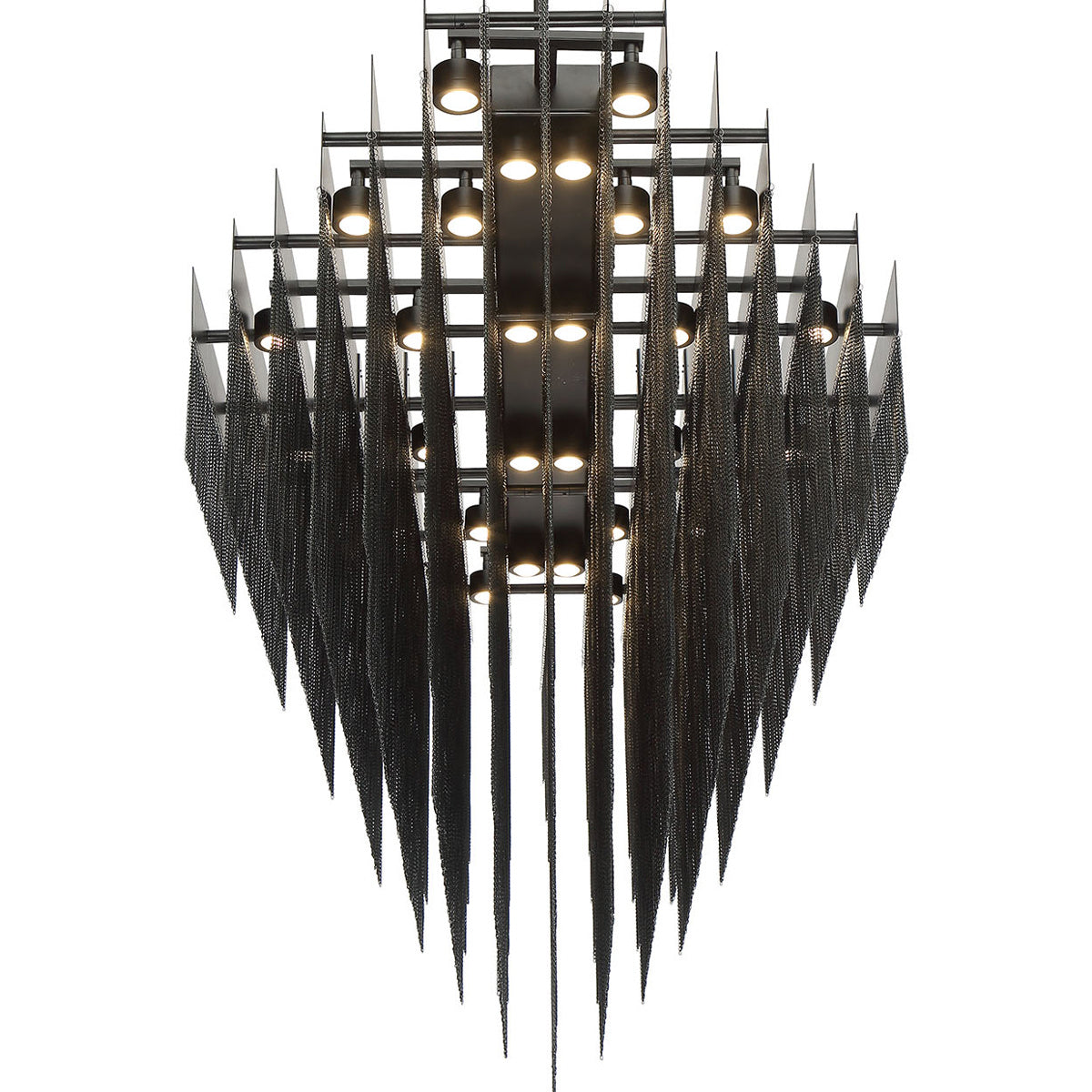 Bloomfield LED Chandelier Black