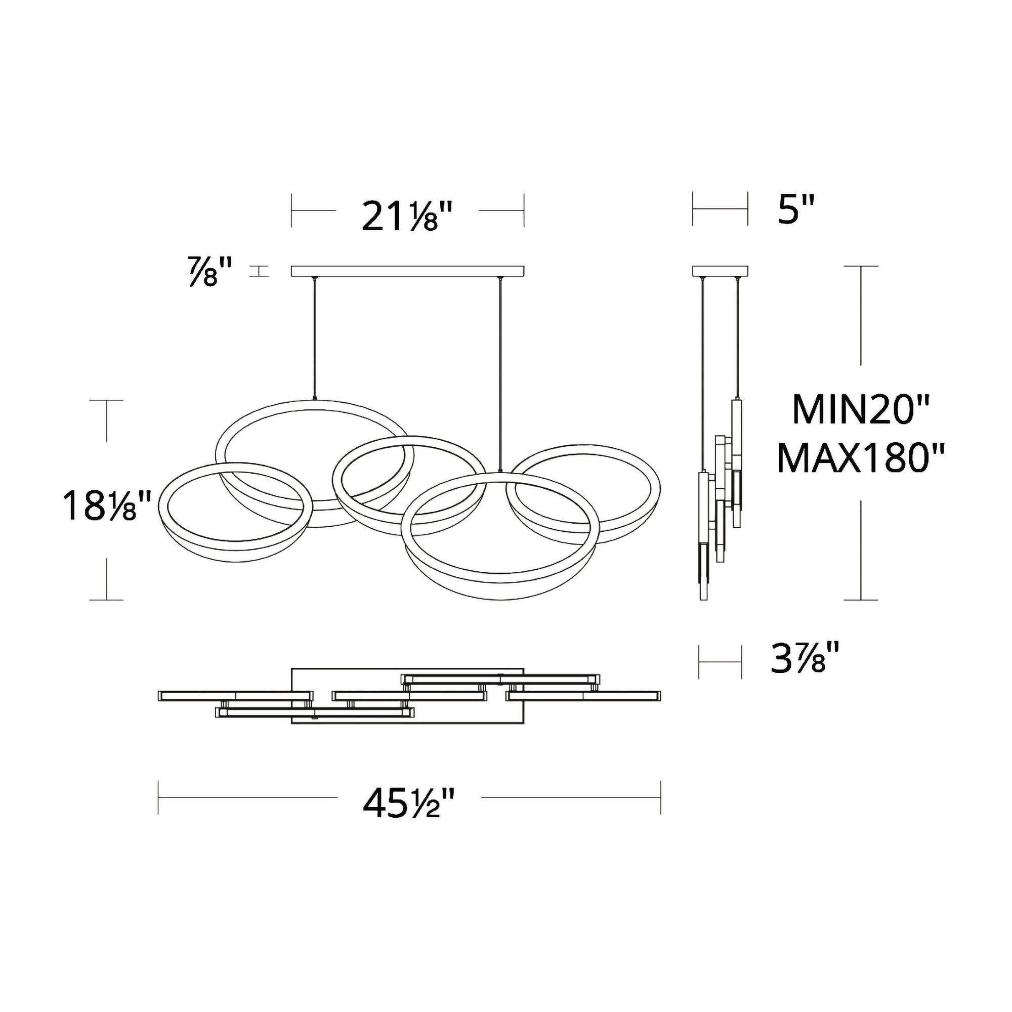 Orion LED Chandelier