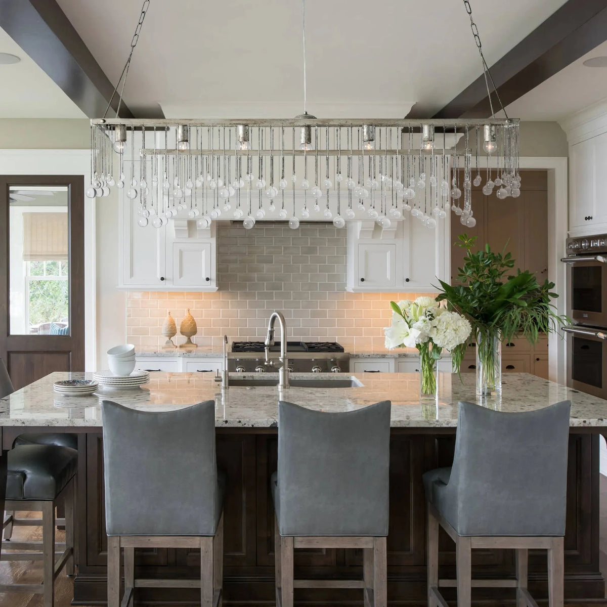 Everly Rectangular Chandelier 47''60''