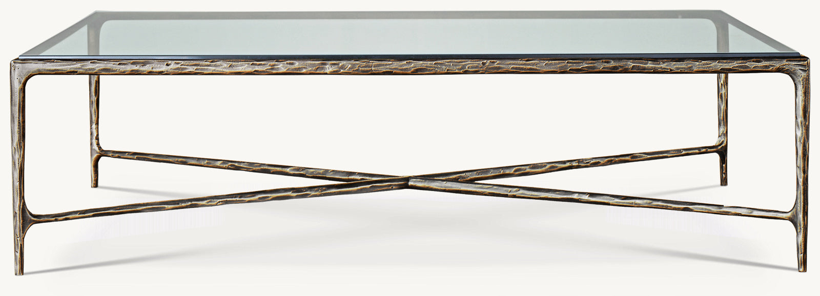 Thaddeus Glass Square Coffee Table
