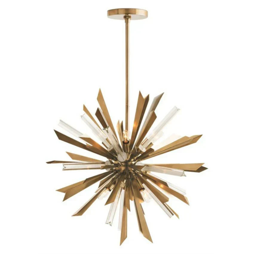 Solitude Round Chandelier 24" 38"