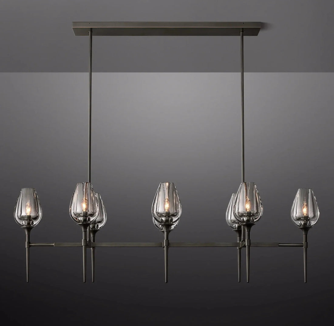 Tulip Linear Chandelier 52''