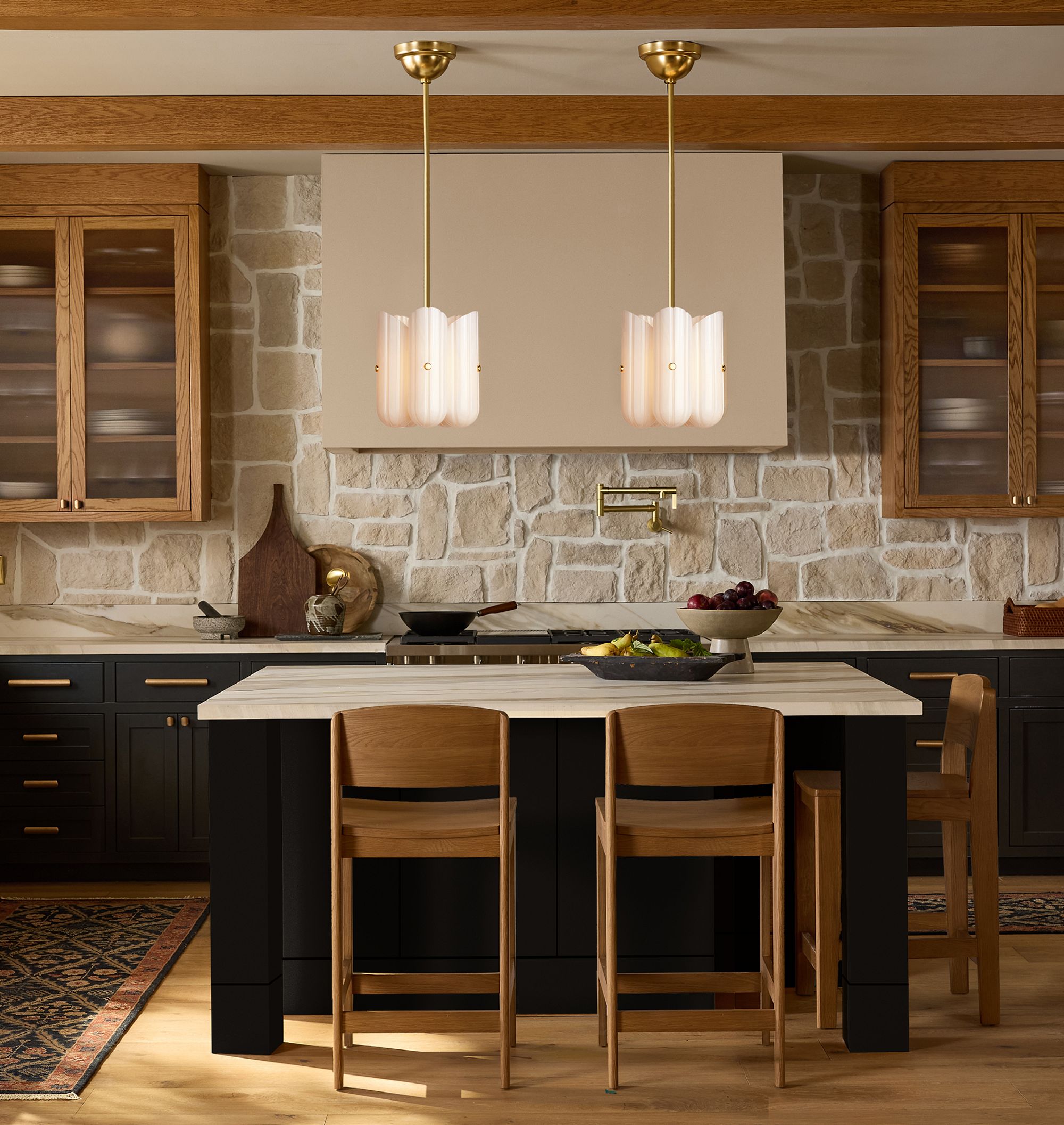 Lorna LED Pendant 12" H 24" H